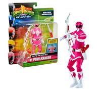 Power Rangers - Auto-Morphin, 2-in-1 Articulated Figure, 15 cm, Ranger Pink - Kim, for Children from 4 Years, PWG075