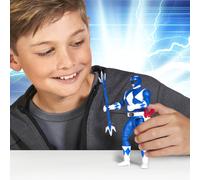 Power Rangers Mighty Morphin Auto-Morphin Blue Ranger Action Figure