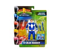 Power Rangers Mighty Morphin Auto-Morphin Blue Ranger Action Figure
