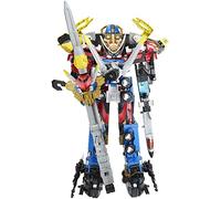 Power Rangers Beast Morphers Beast-X Ultrazord Ultimate Collection Includes All 5 Converting Zord Action Figures [Amazon Exclusive] - Amazon Exclusive