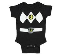 Power Rangers Black Baby Ranger Costume Romper Onesie (6-12 Months)