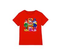 Power Rangers Boy's Group Box T-Shirt Red | Size: 5-6 Years Power Rangers Red 5-6 Years