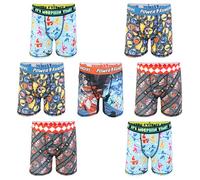 Power Rangers Boy's Amazon Exclusive 100% Cotton 5 Brief and 7-pk Boxerbrief in Sizes 2, 7 Pack Athletic Boxer Shorts, 4 (Pack of 7)