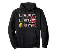Power Rangers Christmas Naughty Nice And Mighty Morphin Pullover Hoodie