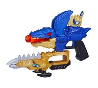 Power Rangers Dino Fury Gold Fury Blade Blaster Superhero Costume Accessory Combining Toy With Electronics Ages 5 and Up