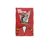 Power Rangers : Dino Fury Red Ranger Character Silky Touch Super Soft Throw Blanket Multi