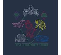 Power Rangers Dinozords Bluprint Hoodie - Navy - XXL