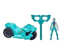 Power Rangers Sabertooth Battle Rider & Dino Fury Vehicle (Green) Rip N Go