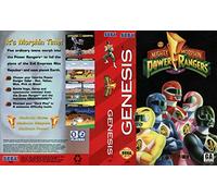 Power Rangers Genesis NTSC USA Replacement Box Art Case Insert Cover Only Print