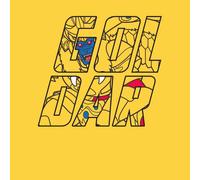 Power Rangers Goldar Text Men's T-Shirt - Yellow - S