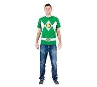 Power Rangers Green Costume T-Shirt(Green,Medium)