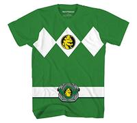 Power Rangers Green Costume T-Shirt(Green,X-Small)