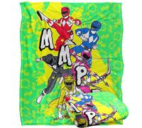 Power Rangers Group Shot Blanket Multicoloured (One Size)