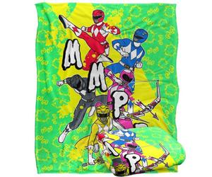 Power Rangers Group Shot Blanket Multicoloured (One Size)