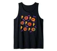 Power Rangers Halloween Pumpkin Rangers Collage Tank Top