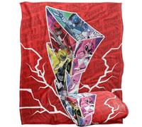 Power Rangers Lightning Bolt Blanket Multicoloured (One Size)