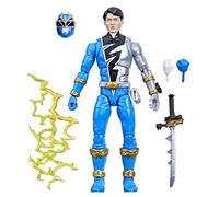 Power Rangers Lightning Collection Dino Fury Blue Ranger 6-Inch Premium Collectible Action Figure Toy with Accessories, Kids Ages 4 and Up