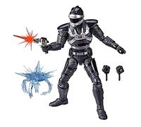 Power Rangers Lightning Collection In Space Phantom Ranger 6-Inch Premium Collectible Action Figure Toy with Accessories, Ages 4 and Up