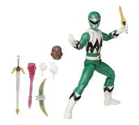 Power Rangers Lightning Collection Lost Galaxy 15 cm Green Ranger Premium Figure Collectable and Accessories, Multi