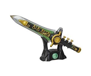 Power Rangers Lightning Collection Mighty Morphin Green Dragon Dagger Premium Fan Collectible With Lights, Sounds, and Music Comes with Stand