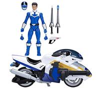 Power Rangers Lightning Collection, Time Force Ranger Blue 15 cm Figures with Moto Vector and Accessories, F5702, Multi-Colour