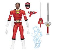 Power Rangers Lightning Collection Turbo Red Ranger 6-Inch Premium Collectible Action Figure Toy with Accessories, Kids Ages 4 and Up