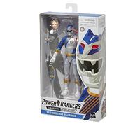 Power Rangers Lightning Collection Wild Force Lunar Wolf Ranger 15-Cm Premium Collectible Action Figure Toy Power Pop Art Packaging Variant