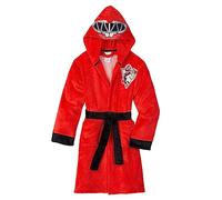 Power Rangers Little/Big Boy's Plush Fleece Robe, Red Ranger Dino Fury, 10