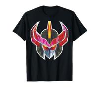 Power Rangers Megazord Retro Polygon Style Helmet T-Shirt