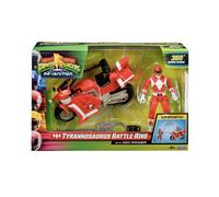 Power Rangers Mighty Morphin Re-Ignition T REX Battle Bike & Red Ranger Figure