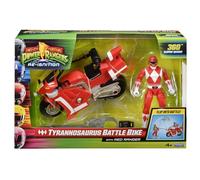 Power Rangers Mighty Morphin Re-Ignition - Tyrannosaurus Battle Bike with Red Ranger Figure