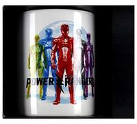 Power Rangers Movie Pyramid International (CMYKR) Official Boxed Ceramic Coffee/Tea Mug, Multi-Colour, 11 oz/315 ml