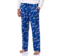 Power Rangers Multiple Sizes Family Sleep Tossed Print Pajama Pants, Men's Blue, M