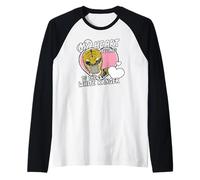 Power Rangers My Heart Belongs to The White Ranger Vintage Raglan Baseball Tee