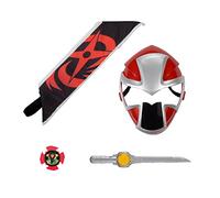 Power Rangers Ninja Steel Ranger Hero Set, Red Action Figure