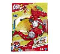 Power Rangers Playskool Heroes Red Ranger and Dragon Thunderzord