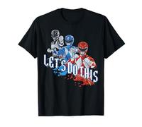 Power Rangers Power Up Red Vintage Logo T-Shirt