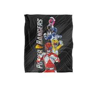 Power Rangers Ranger Stack Silky Touch Super Soft Throw Blanket 152 X 127 Cm In White White One Size