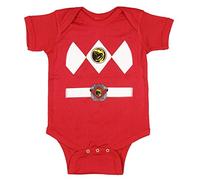 Power Rangers Red Baby Ranger Costume Romper Onesie (0-6 Months)