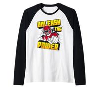 Power Rangers Unleash The Power Raglan Baseball Tee