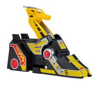Power Rangers Yellow Ranger Griffin Thunderzord Action Figure - Mighty Morphin Zord Toy with Fireball Launch Feature,