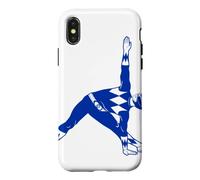 Power Rangers Yoga Blue Case for iPhone X/XS