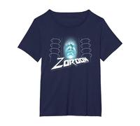 Power Rangers Zordon T-Shirt, Women's Plus, Navy Blue, 1X
