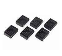 Power Relay HF46F-005-HS1 HF46F-012-HS1 HF46F-024-HS1 5A 250V 4PIN 5V 12V 24V DC 5Pcs(HF46F-005-HS1)