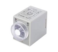 power relay,Panel Mounted DPDT 8Pin 6Seconds Timer Power on Time Relay 24VDC 110V 220V AH3-3 (Color : DC24V, Size 10 Minutes)(Ac220v,3 Minutes)