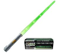 POWER SABER - Green, Sword for Children from 6 Years, Toy Sword in Green Colour, Automatic Extending and Extending