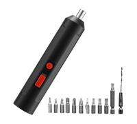 Power Screwdriver - Rechargeable, Cordless Screw Driver, Electric Repair Tool | USB Screwdriver with Driver Bit Set for Electronics Furniture Appliance Model Building Office Home