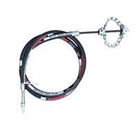 Power Shaft Cleaning Tool - Flexible Descaling Chain, Heavy Duty Pipe Cleaner | Wear Resistant Rotary Cable for Sewer Line Maintenance in Home Bathroom Kitchen Garden Road Restaurant Accessoire