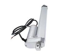 Power Shock Support Electric Linear Actuator 150mm 200mm 12V 24V Stroke Linear Electric Motor 100/200/300/500/750/800/900/1100/1300/1500N Liftgate Actuator(12V 1200N 6mm s,Black 150mm)