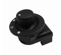 Power Side Mirror Switch Compatible With Clio III Mk3 For Laguna 2 For Scenic For Megane II For Kangoo 2007 2008-2015 2016 2017 8200002442 Mirror Control Switch Adjust Knob